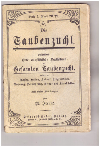 Die taubenzucht freund - die,